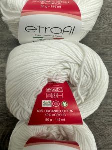 Etrofil Amigurumi 70147 Beyaz (5 Adet)