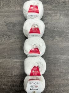 Etrofil Amigurumi 70147 Beyaz (5 Adet)
