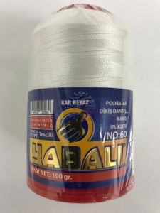 Yabalı 100 Gr 60 No Kar Beyaz Dantel İpi