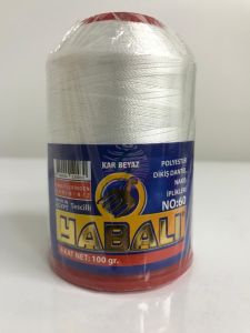 Yabalı 100 Gr 60 No Kar Beyaz Dantel İpi