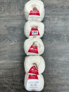 Etrofil Amigurumi 70156 Krem (5 Adet)