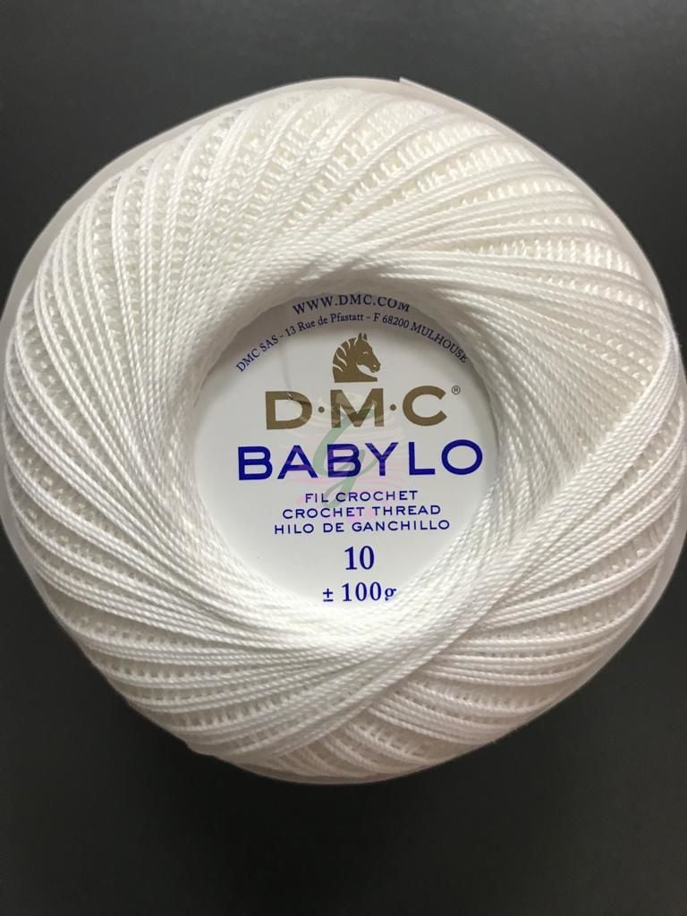 DMC Babylo Ağ İpliği 10 Numara(Kalın) BEYAZ
