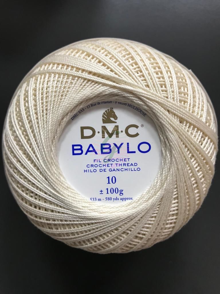 DMC Babylo Ağ İpliği 10 Numara(Kalın) ECRU