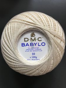 DMC Babylo Ağ İpliği 10 Numara(Kalın) ECRU