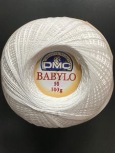DMC Babylo Ağ İpliği 30 Numara(İnce) BEYAZ