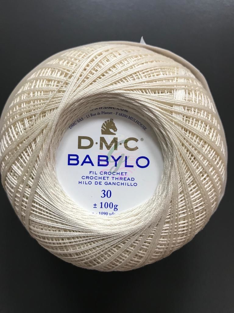 DMC Babylo Ağ İpliği 30 Numara(İnce) ECRU