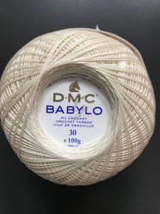 DMC Babylo Ağ İpliği 30 Numara(İnce) ECRU