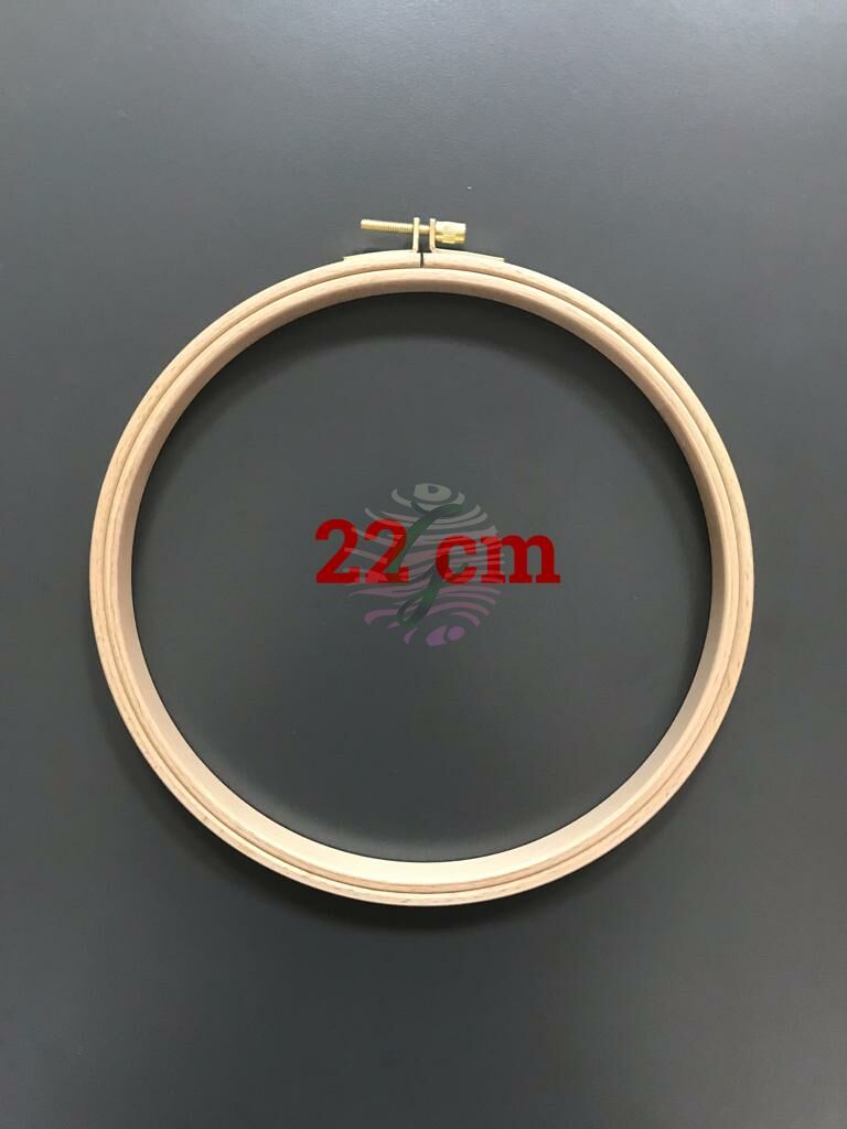 Vidalı Nakış Kasnağı 17 mm- 21.5 cm(209/6)
