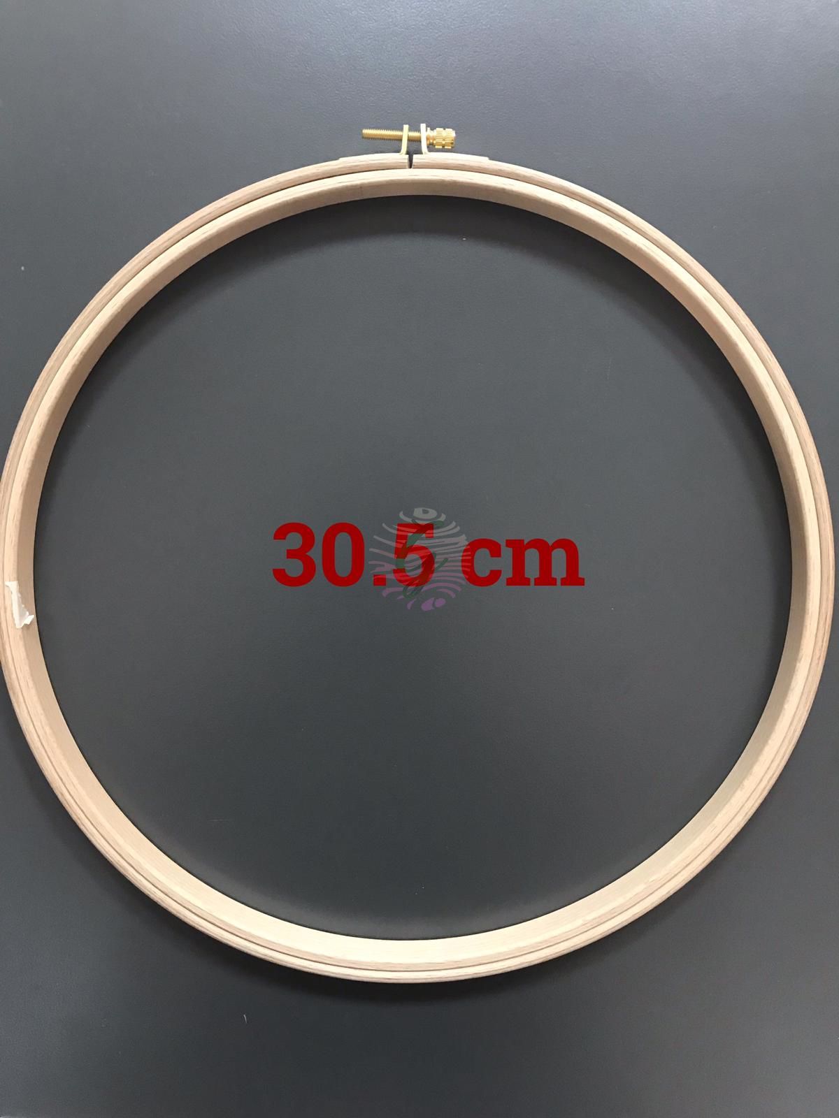 Vidalı Nakış Kasnağı 17 mm- 30.5 cm(209/11)