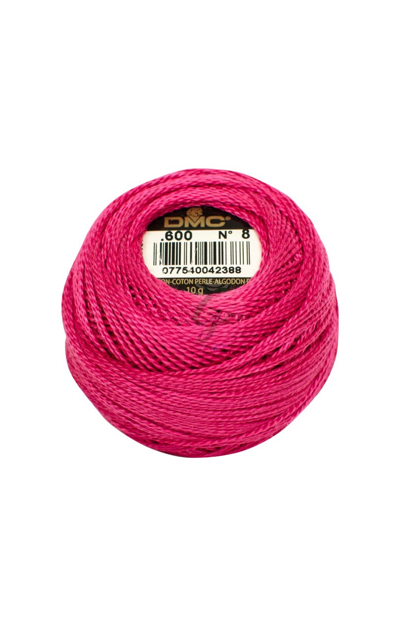 DMC 8 No Koton Perle Pembe Renkleri 600