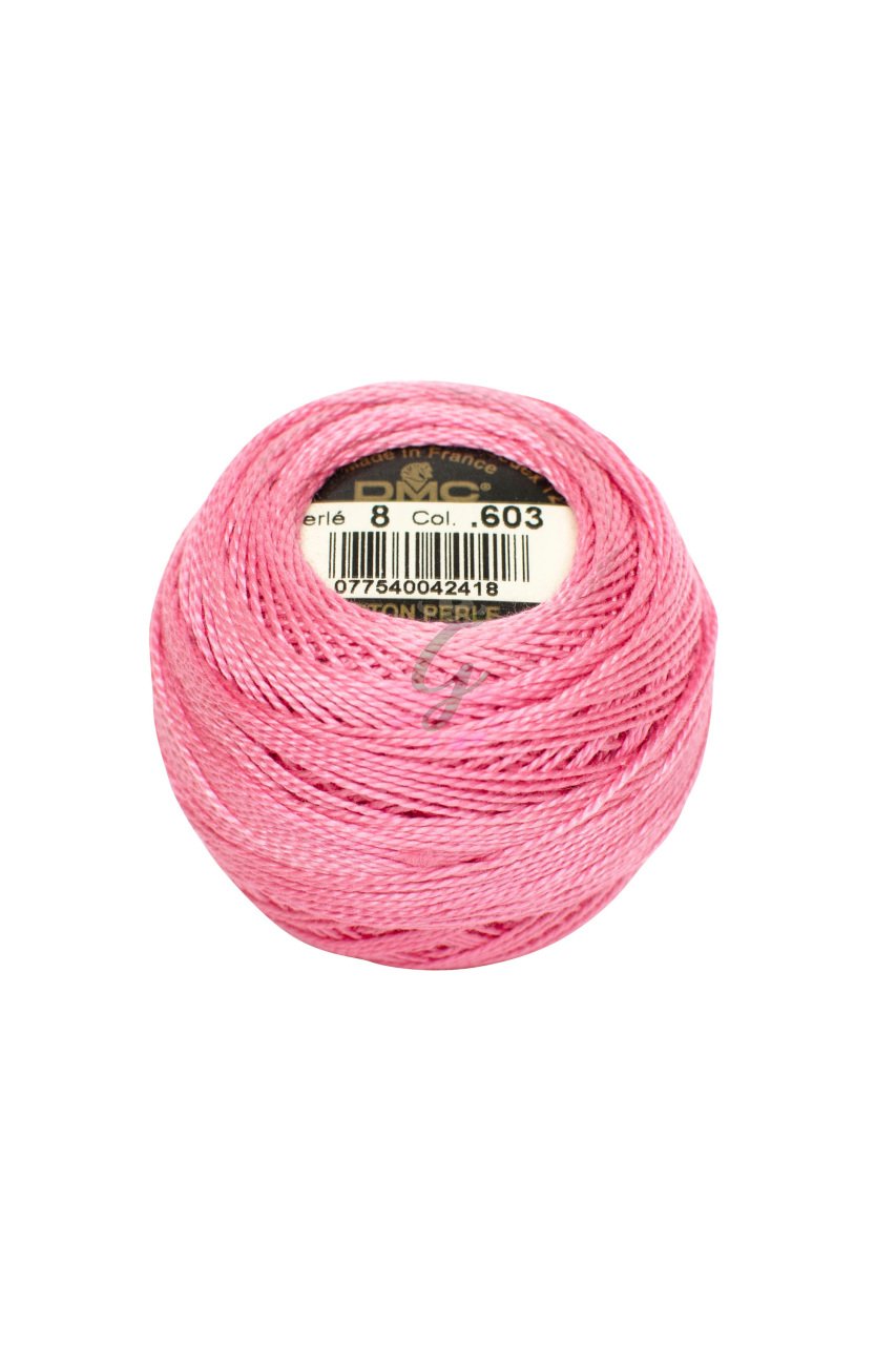 DMC 8 No Koton Perle Pembe Renkleri 603