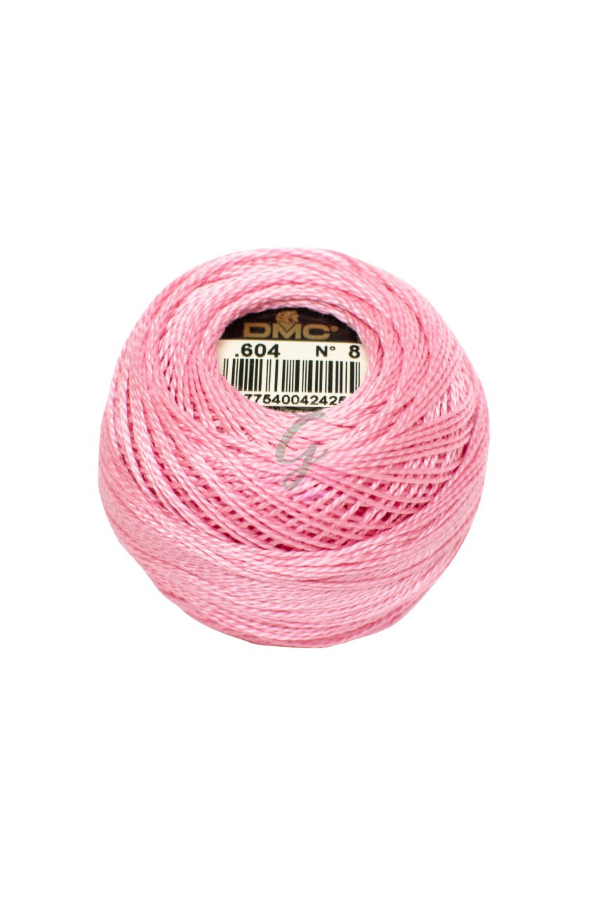 DMC 8 No Koton Perle Pembe Renkleri 604
