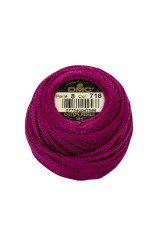 DMC 8 No Koton Perle Pembe Renkleri 718