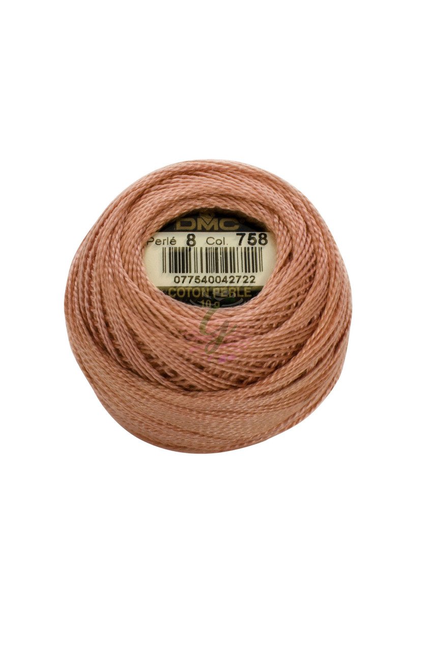 DMC 8 No Koton Perle Pembe Renkleri 758