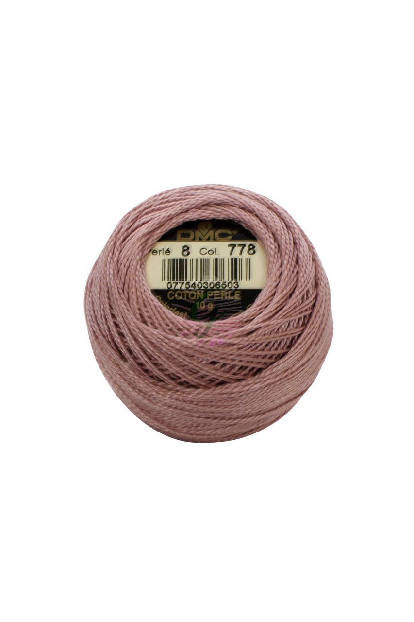 DMC 8 No Koton Perle Pembe Renkleri 778